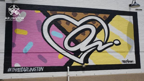 Arlington texas street art and mural locations