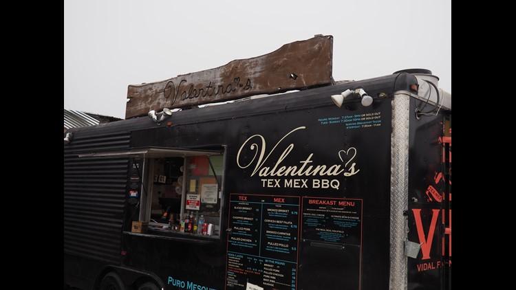 Austin texas food trucks offering tex mex and barbecue