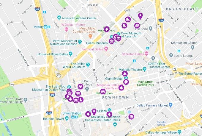 Best downtown dallas texas walking tours for tourists