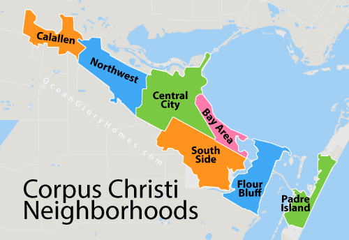 Best neighborhoods to explore in corpus christi texas