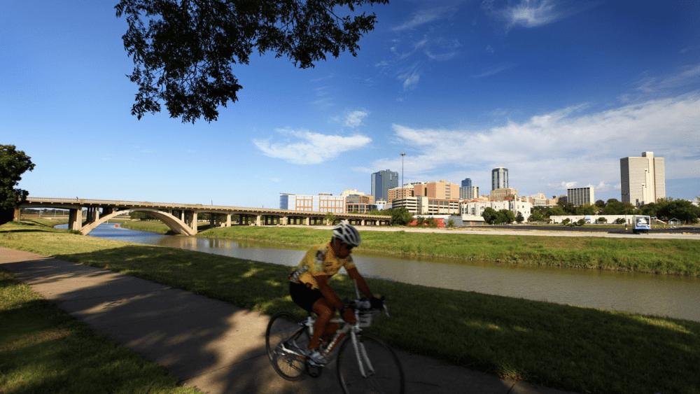 Best parks for running and cycling in fort worth texas