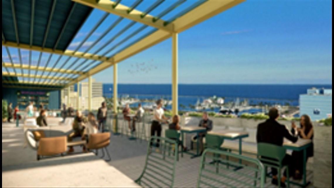 Corpus christi texas rooftop bars with panoramic views