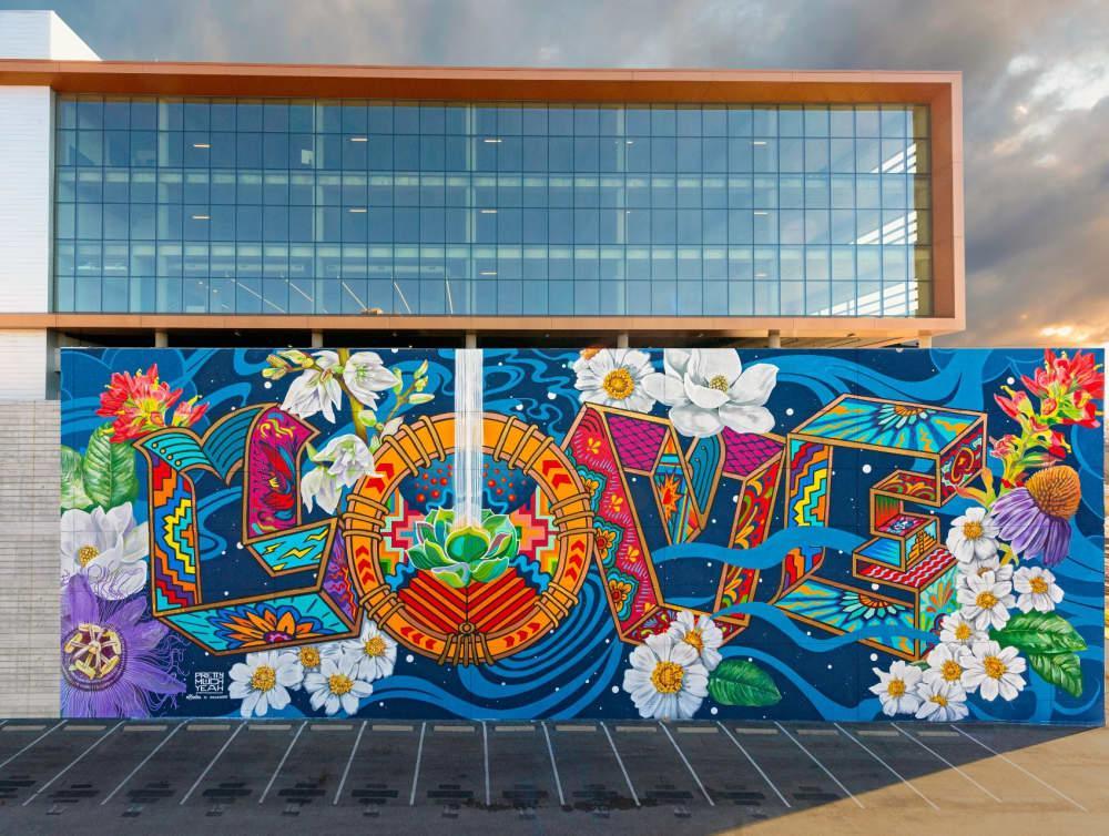Dallas texas art installations and public murals