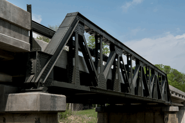 Historic bridges and landmarks in texas