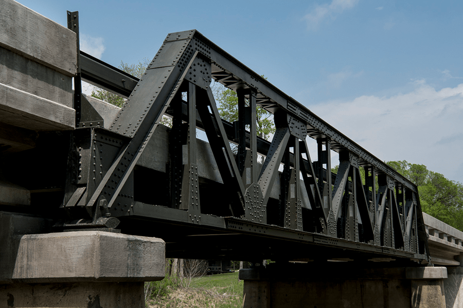 Historic bridges and landmarks in texas