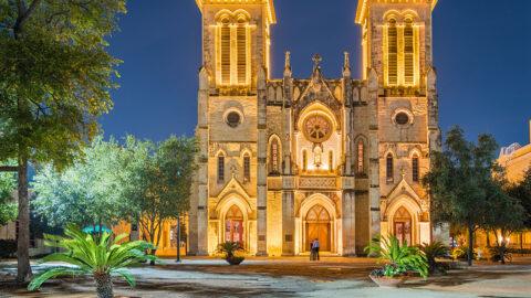 Historic churches and cathedrals in texas