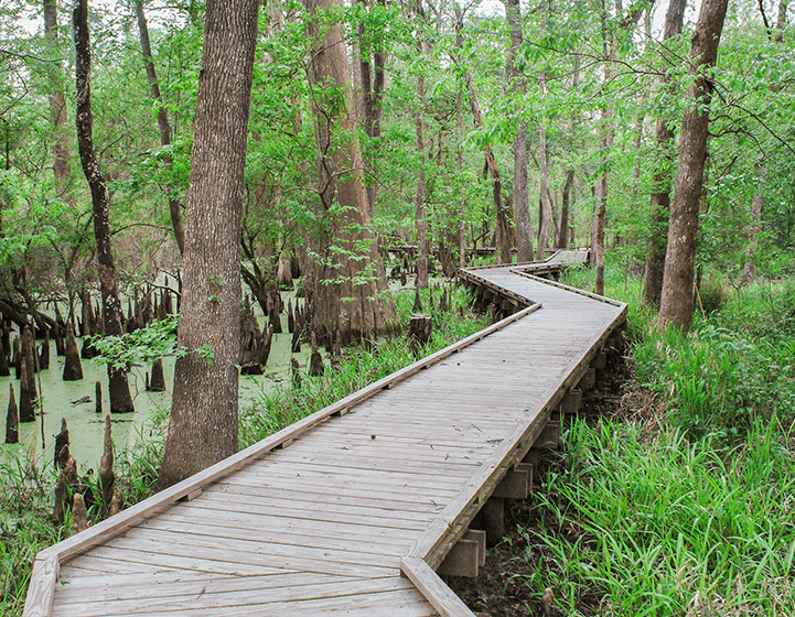 Houston parks for hiking and biking