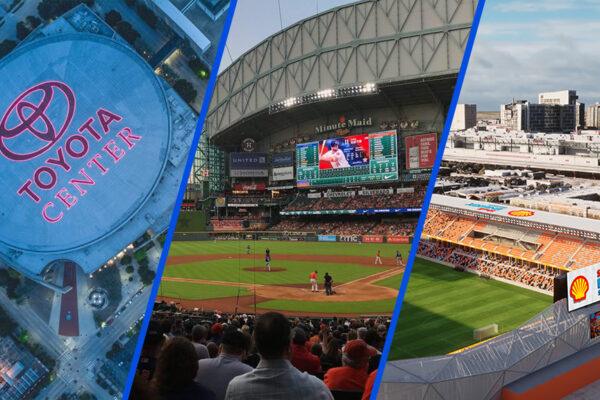 Houston sports teams and stadiums