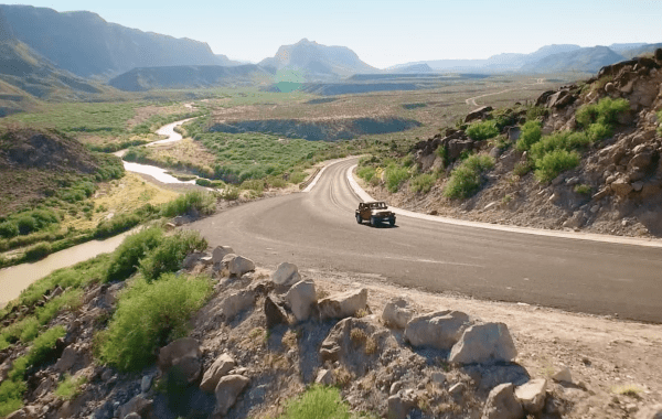 Texas roads and scenic highways