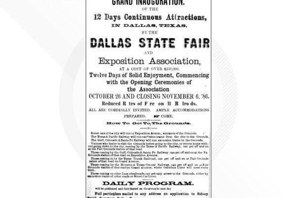 Texas state fair history and highlights