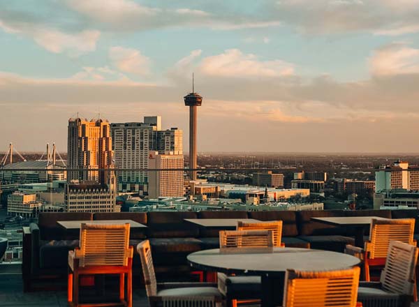 Top rooftop lounges in san antonio texas
