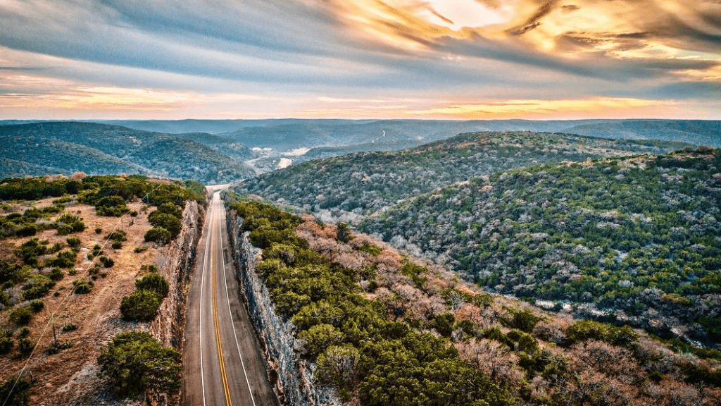 Top scenic drives around austin texas hill country