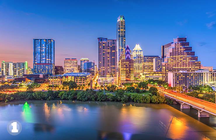 Top scenic spots for photography in austin texas