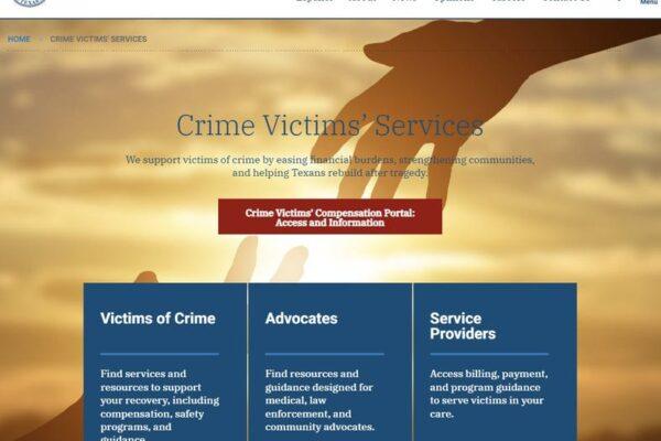 Texas Attorney General Ken Paxton Launches Revamped Website for Enhanced Crime Victim Services