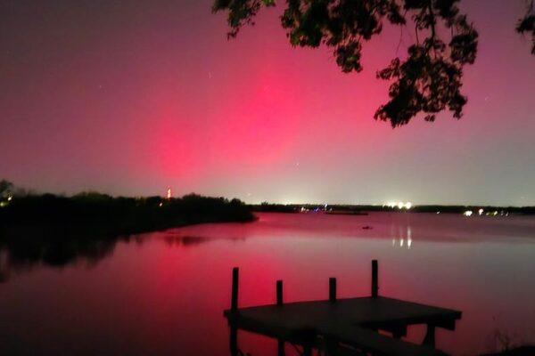 Northern Lights Shine Over North Texas as Solar Storm Approaches