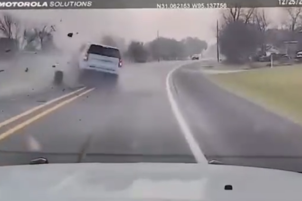 Dashcam Footage Shows Exhausted Driver Colliding with 18 Wheeler in Trinity County