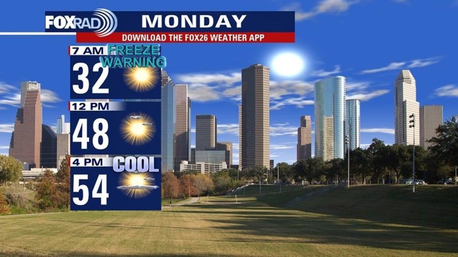 Houston Freeze Warning: Prepare for Monday's Icy Conditions