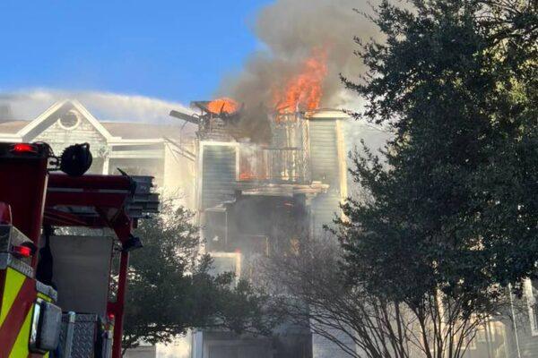Firefighter Injured in Apartment Collapse During Pflugerville Fire Incident