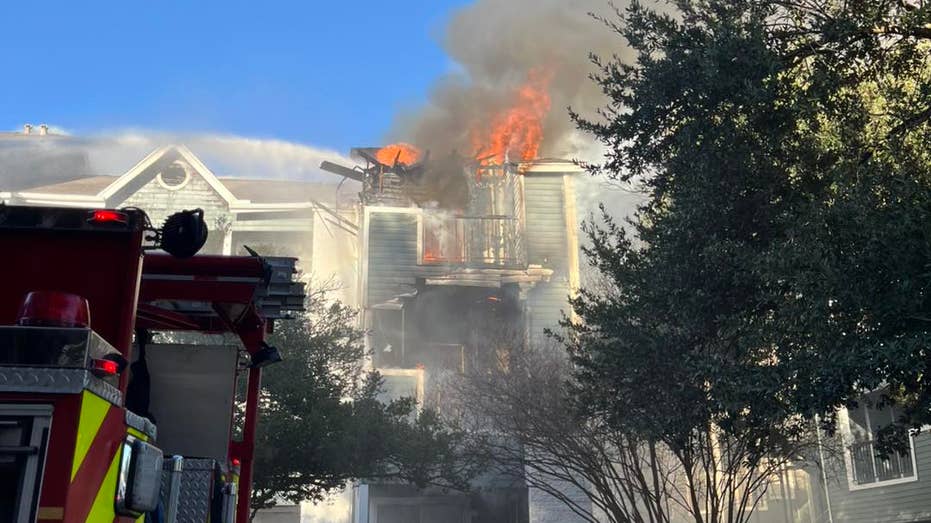 Firefighter Injured in Apartment Collapse During Pflugerville Fire Incident
