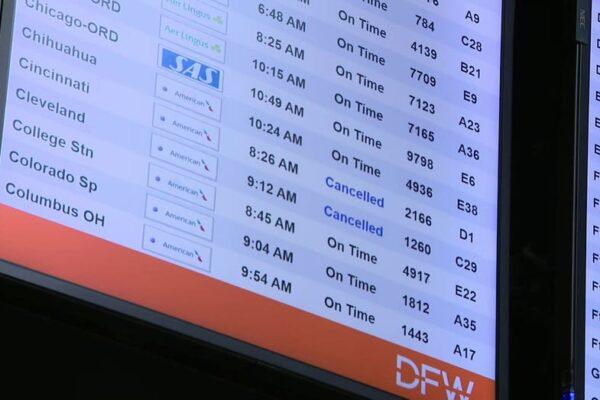 Severe Winter Storm Hits Dallas: DFW Airport Ground Stop and Ongoing Flight Cancellations on Sunday