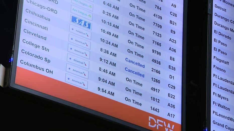 Severe Winter Storm Hits Dallas: DFW Airport Ground Stop and Ongoing Flight Cancellations on Sunday