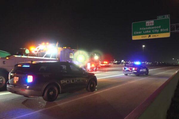 Houston Firefighters and Driver Injured in Gulf Freeway Collision, According to Police Reports
