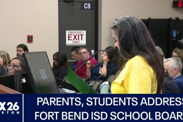 Fort Bend ISD Parents and Students Raise Concerns Over Consolidation Effects at Board Meeting