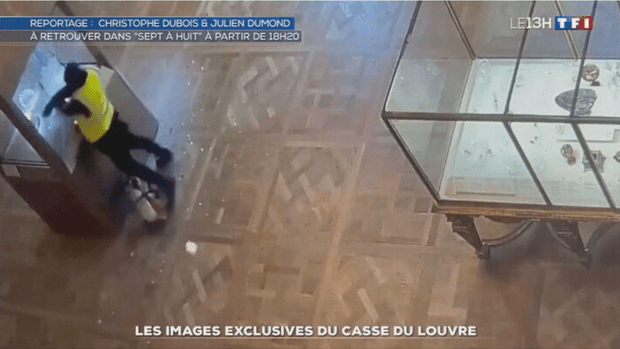 Stunning New Surveillance Footage Reveals Louvre Jewel Heist in Action