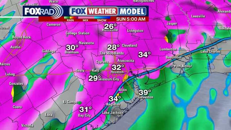 Houston Winter Storm Alert: Arctic Blast Set to Hit Overnight
