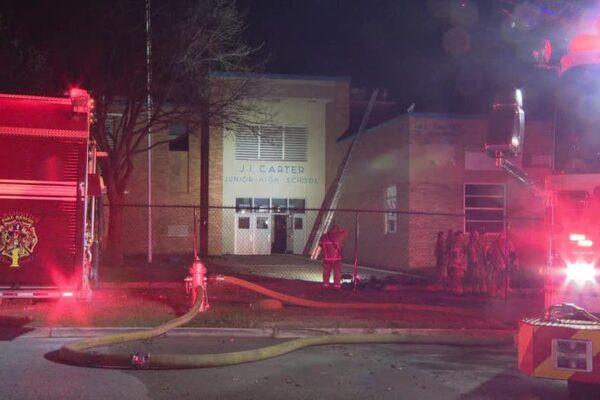 Suspicious Fires Break Out in Vacant Arlington Middle School