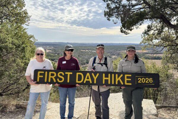Texas State Parks Break Records with Huge Turnout for 2026 First Day Hike Event
