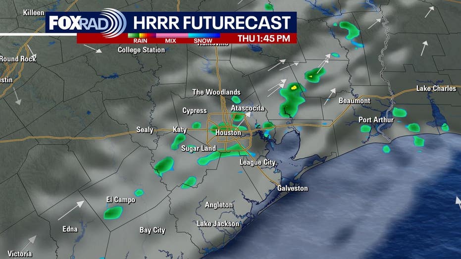 Houston Weather Forecast: Mild Thursday with Chance of Isolated Showers