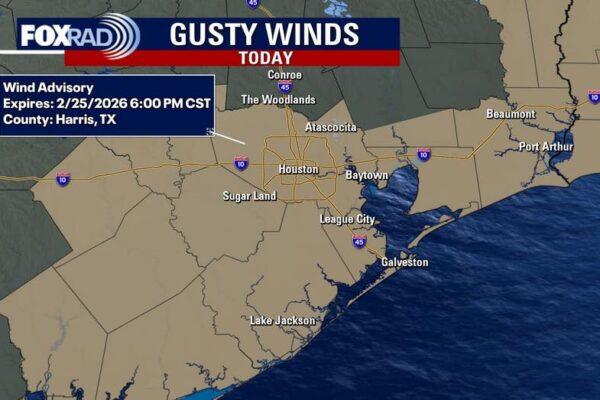 Houston Weather Forecast: Enjoy Sunny Skies and Breezy Winds This Wednesday
