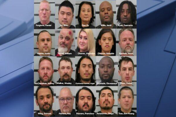 Lubbock Human Trafficking Operation: 10 Victims Rescued and 20 Arrested
