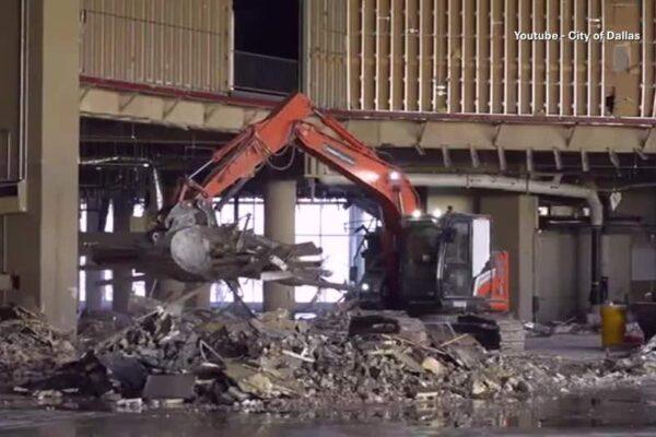 Demolition of Kay Bailey Hutchison Convention Center Kicks Off