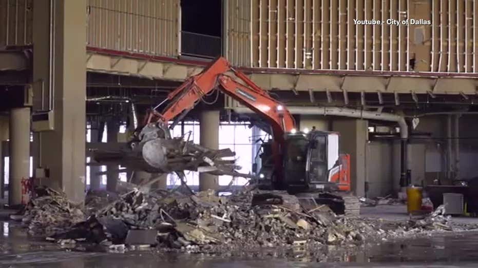 Demolition of Kay Bailey Hutchison Convention Center Kicks Off
