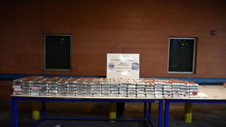 Federal Agents Discover $6.8 Million Cocaine Shipment Hidden in Flower Truck in Laredo