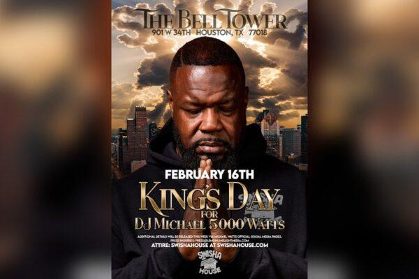 Join the Live Stream Celebration of Life for DJ Michael '5000' Watts on Kings Day
