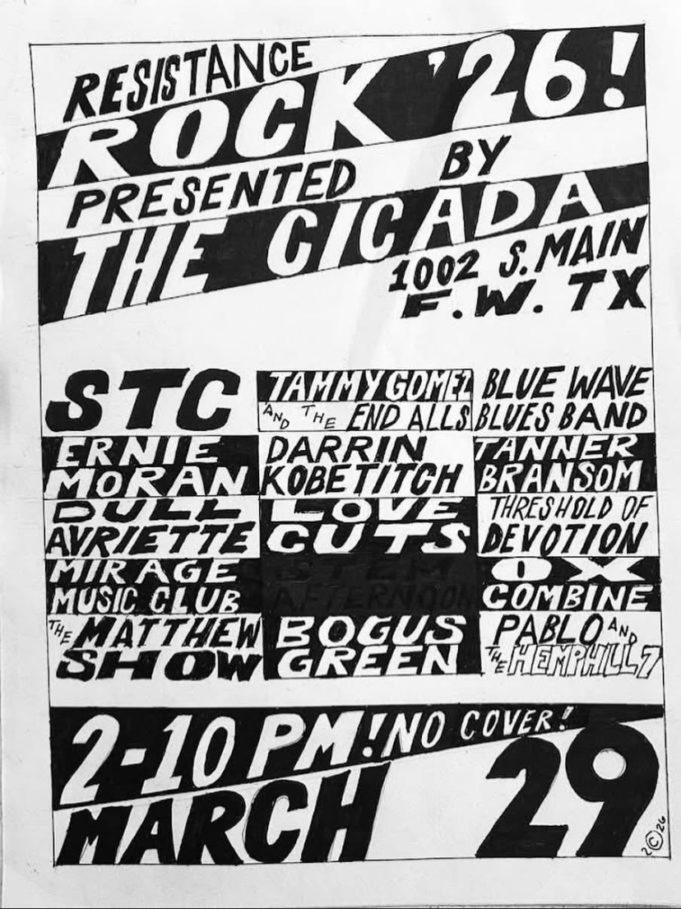 Join Us Today for Resistance Rock from 2 PM to 10 PM: Don’t Miss the Action!