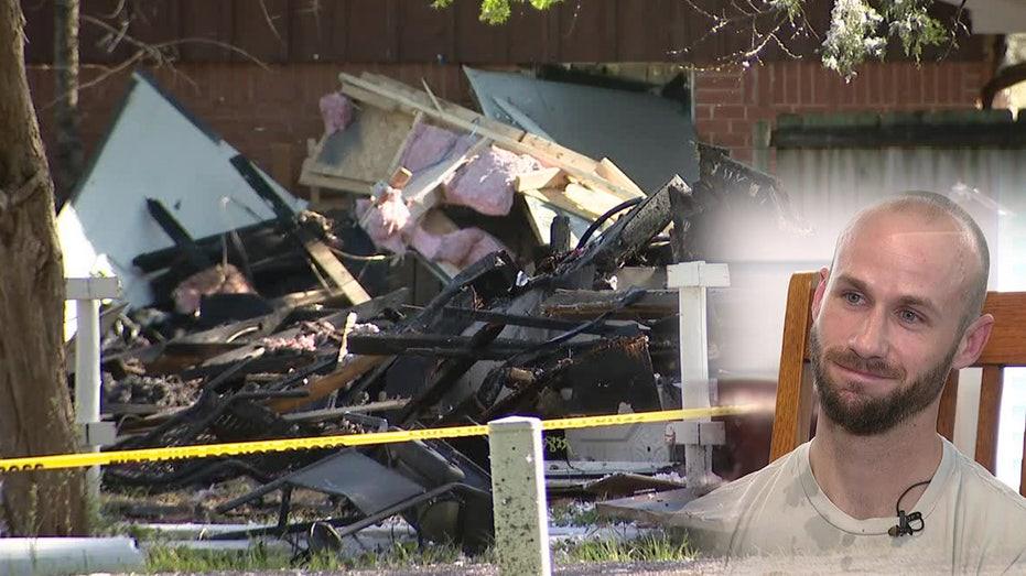 Heroic Lake Dallas Resident Rescues Neighbor from House Explosion and Returns Home