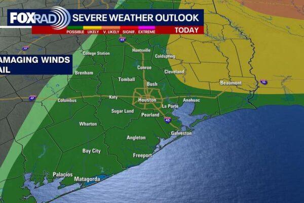 Houston Weather Update: Evening Storms to Bring Refreshing Cooler Temperatures