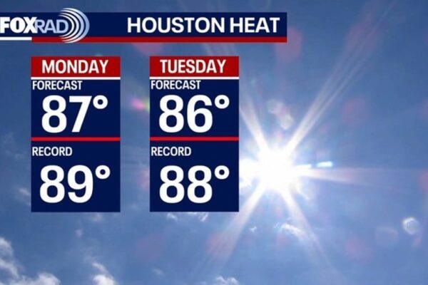 Houston Weather Forecast: Enjoy Near Record Warmth This Week!