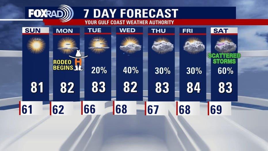 Houston Weekend Weather Forecast: Enjoy Spring Like Warmth and Patchy Fog This Sunday