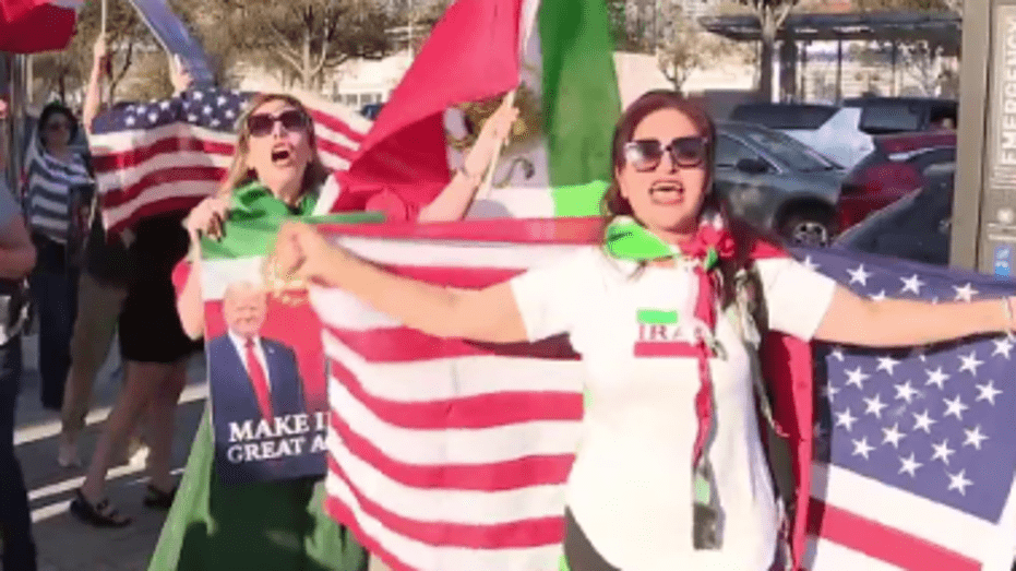 Houston's Iranian American Community Divided at Galleria Protest Following Recent Strikes