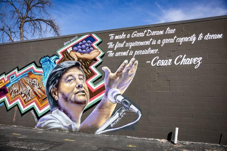 East Austin's Cesar Chavez Mural Taken Down Amid Abuse Allegations