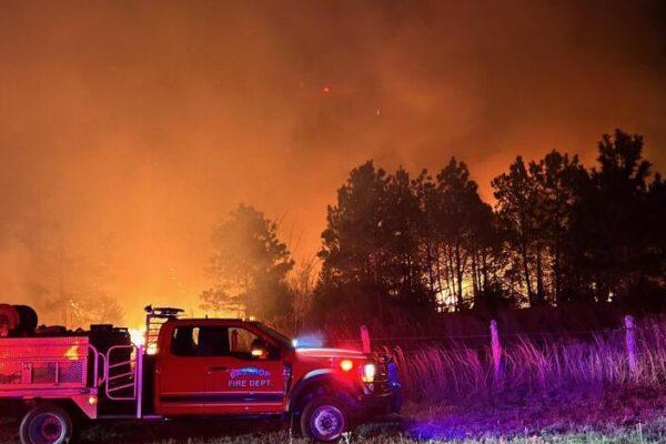 Bastrop State Park Wildfire Update: 75% Contained on 46 Acres