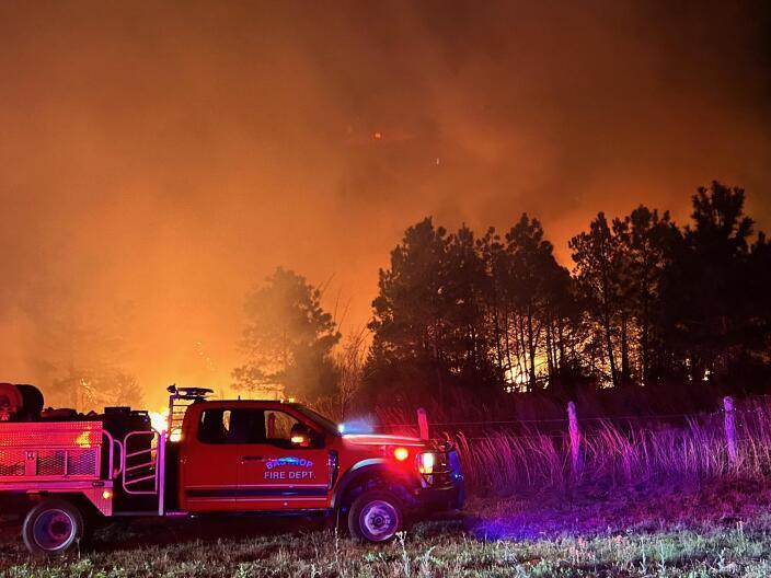 Bastrop State Park Wildfire Update: 75% Contained on 46 Acres