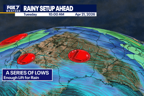 Austin Weather Forecast: Multiple Rounds of Rain and Storms Ahead