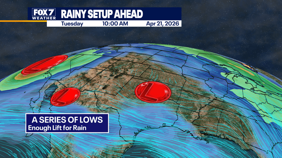 Austin Weather Forecast: Multiple Rounds of Rain and Storms Ahead