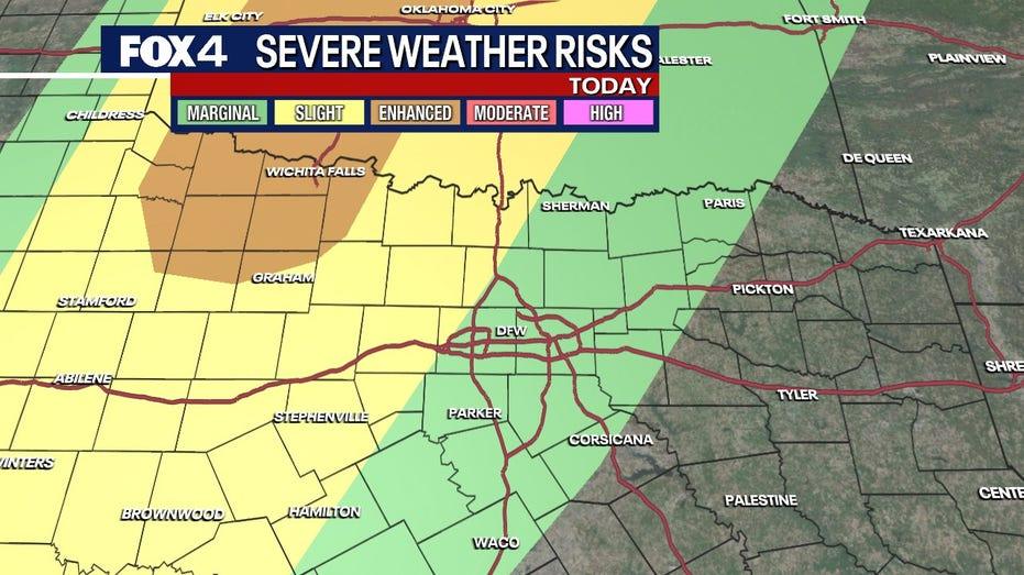 Dallas Weather Update: Severe Storms with Large Hail and High Winds Expected; Rainy Easter Weekend Forecast